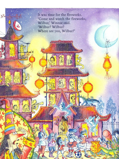 Valerie Thomas: Winnie and Wilbur at Chinese New Year