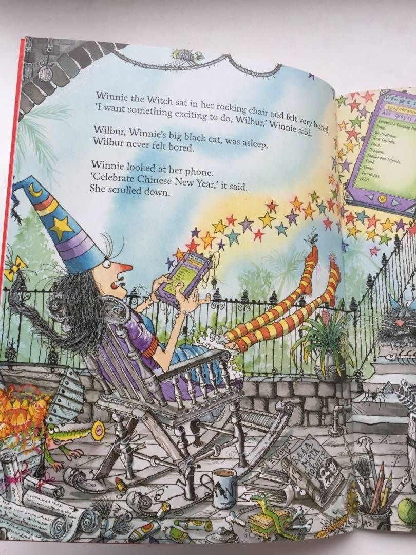 Valerie Thomas: Winnie and Wilbur at Chinese New Year