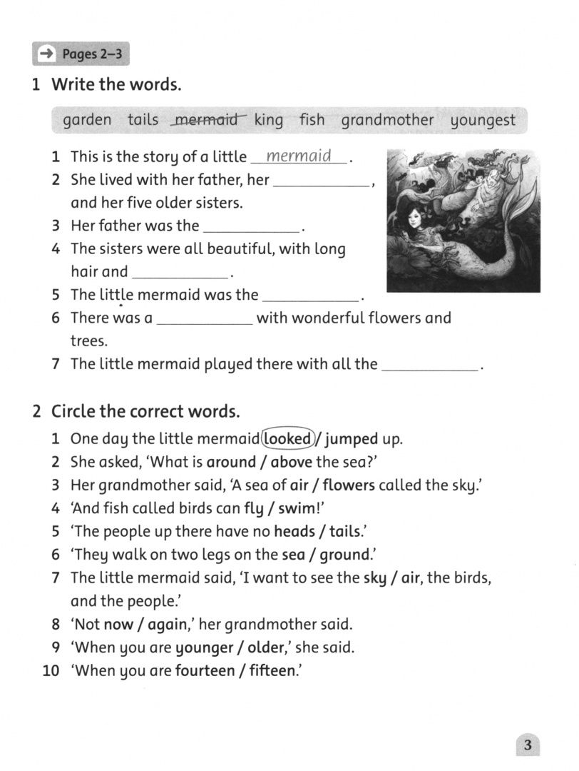 The Little Mermaid. Level 3. Activity Book and Play