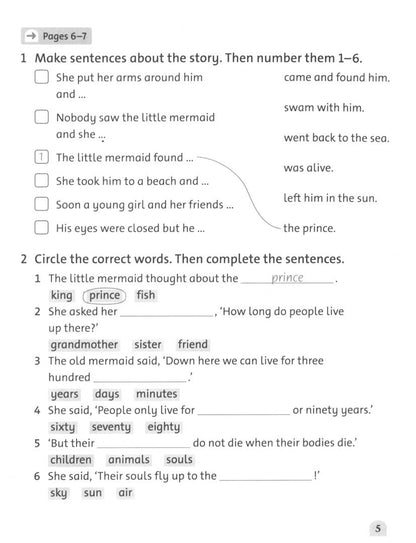 The Little Mermaid. Level 3. Activity Book and Play