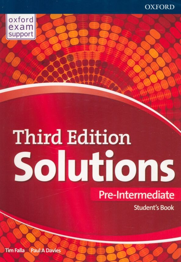 Paul Davies: Solutions. Pre-Intermediate. Third Edition. Student's Book