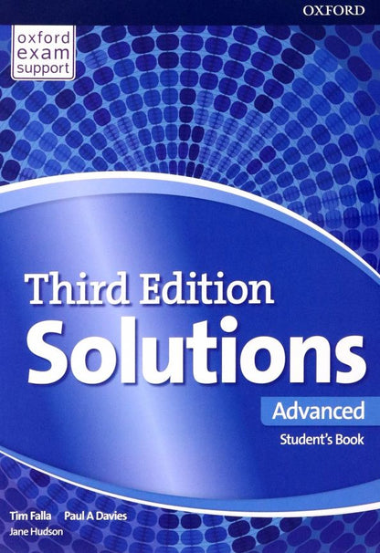Paul Davies: Solutions. Advanced. Third Edition. Student's Book