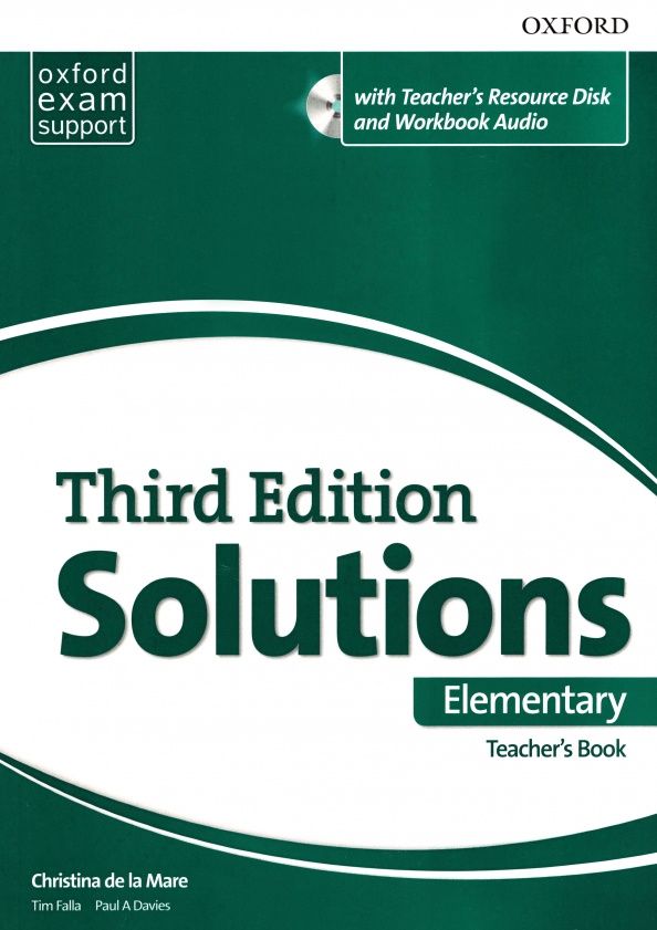 Paul Davies: Solutions. Elementary. Third Edition. Teacher's Book with Teacher's Resource Disk Pack