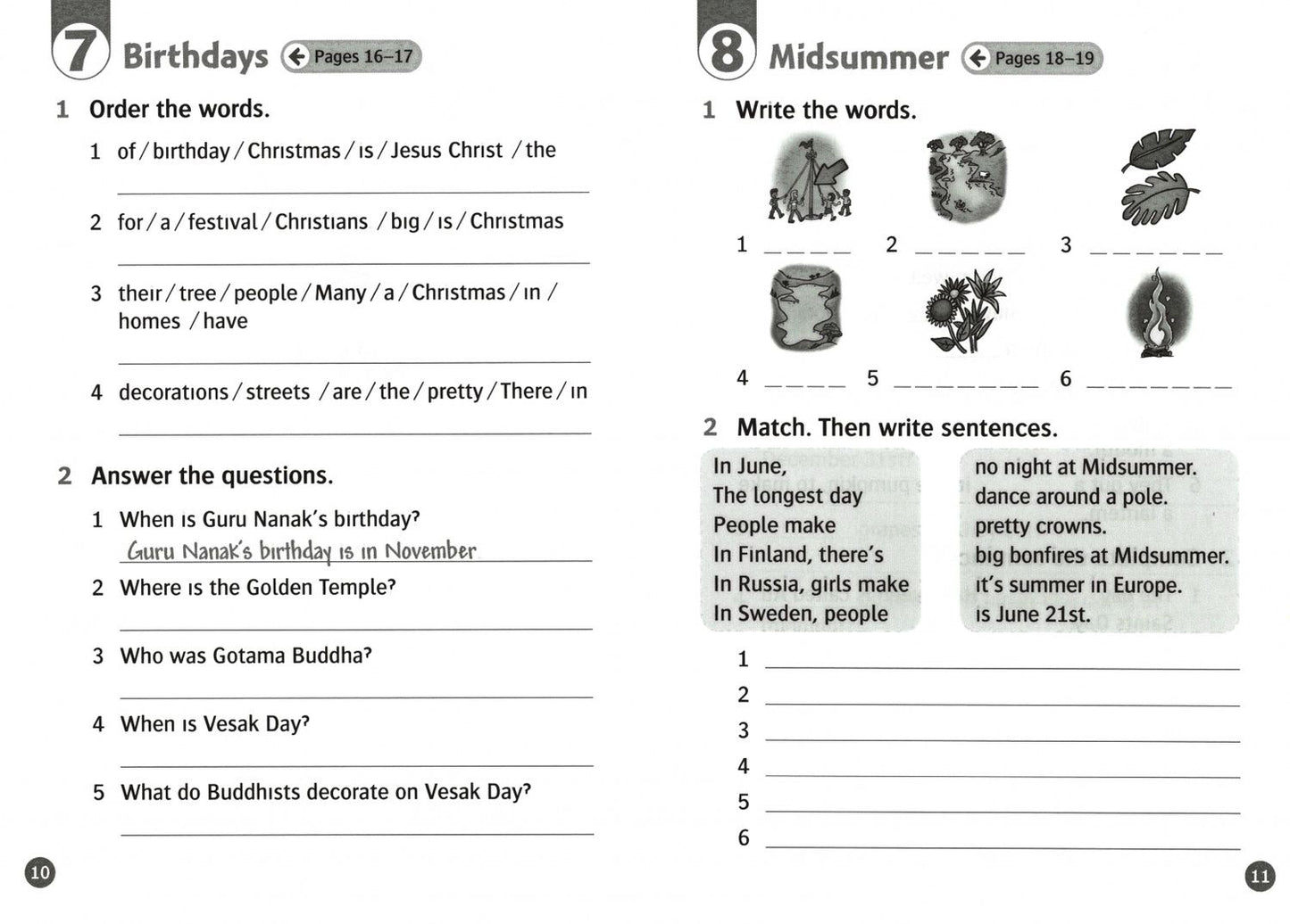 Oxford Read and Discover. Level 3. Festivals Around the World. Activity Book