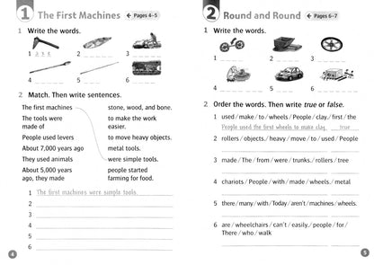 Julie Penn: Oxford Read and Discover. Level 4. Machines Then and Now. Activity Book