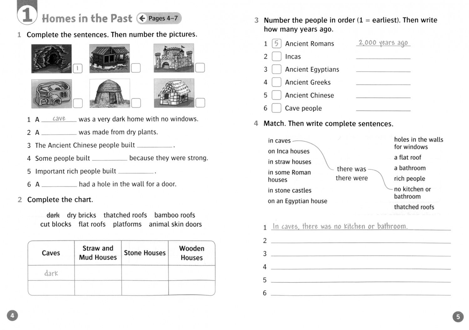 Sarah Medina: Oxford Read and Discover. Level 5. Homes Around the World. Activity Book