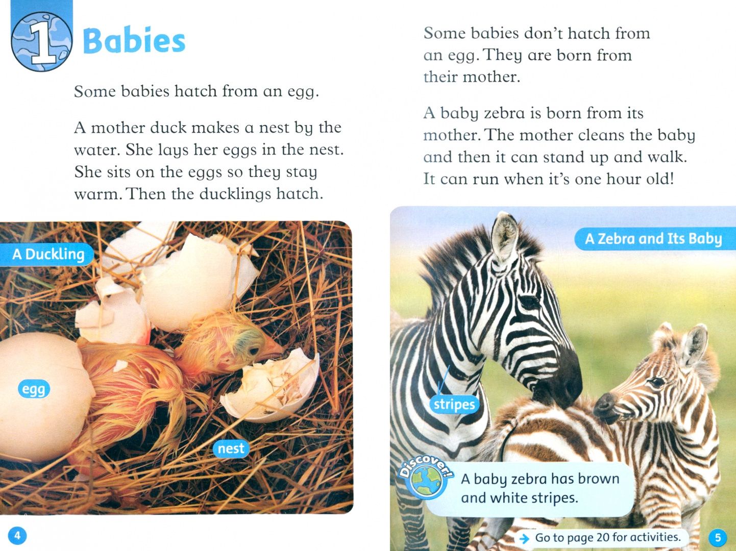 Rachel Bladon: Oxford Read and Discover. Level 1. Young Animals