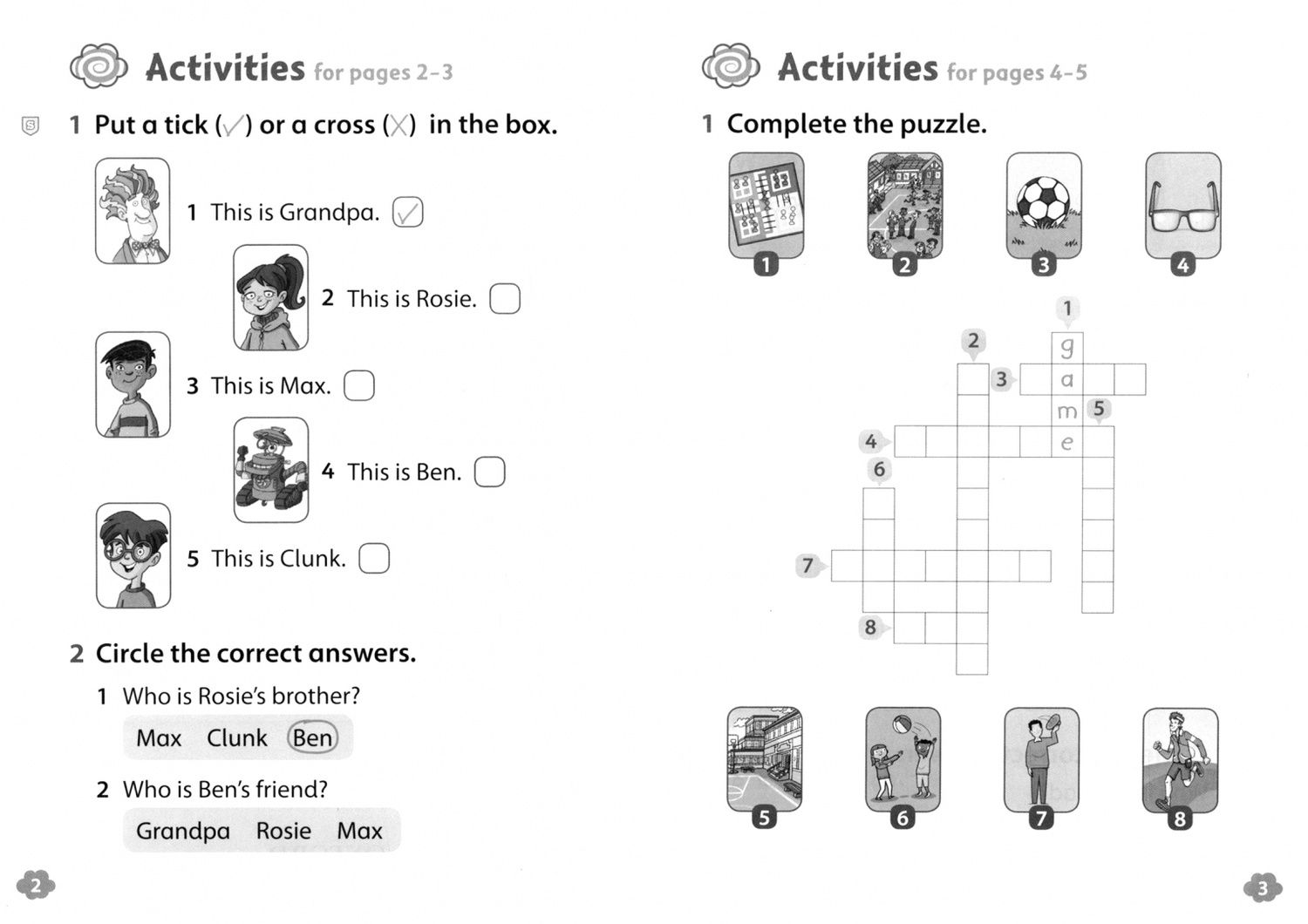 Hannah Fish: Oxford Read and Imagine. Level 1. The New Glasses. Activity book