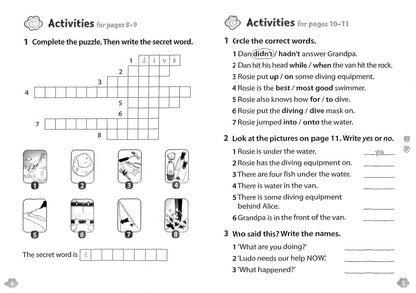 Swimming with Dolphins. Level 4. Activity book