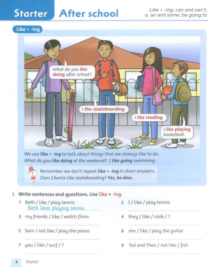 Eileen Flannigan: Grammar Friends. Level 4. Student's Book