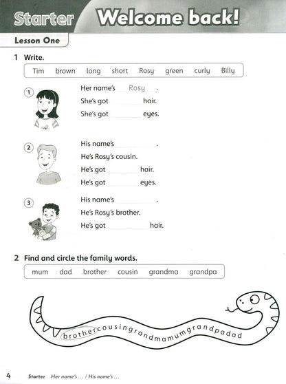 Naomi Simmons: Family and Friends. Level 2. 2nd Edition. Workbook