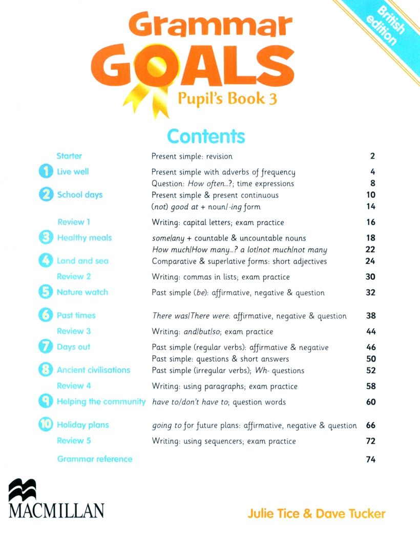 Dave Tucker: Grammar Goals. Level 3. Pupil's Book (+CD)
