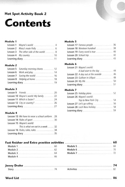 Katherine Stannett: Hot Spot. Level 2. Activity Book