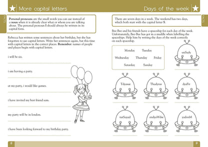 C. Vorderman: Spelling Punctuation and Gramm Made Easy ages 5-7