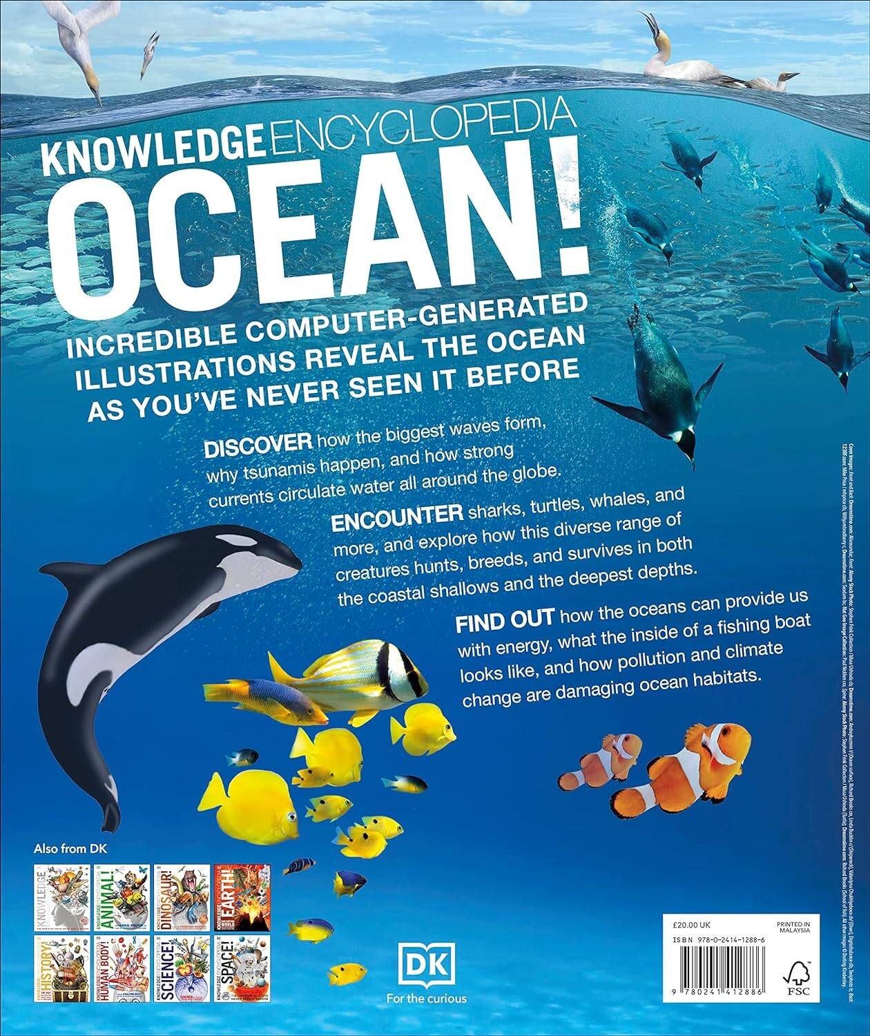 Knowledge Encyclopedia Ocean! Энциклопедия знаний Океан / Книги на английском языке