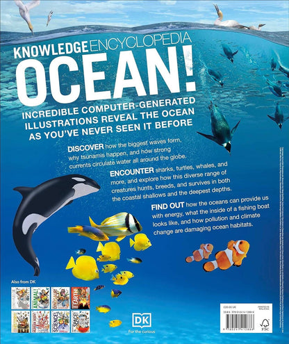Knowledge Encyclopedia Ocean! Энциклопедия знаний Океан / Книги на английском языке