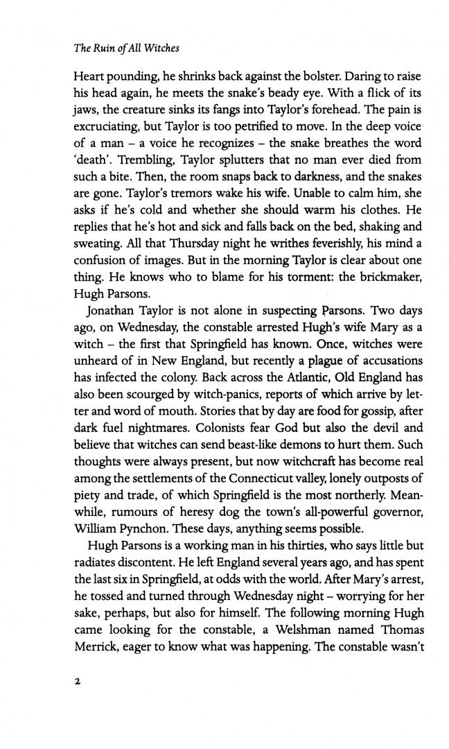 Malcolm Gaskill: The Ruin of All Witches. Life and Death in the New World