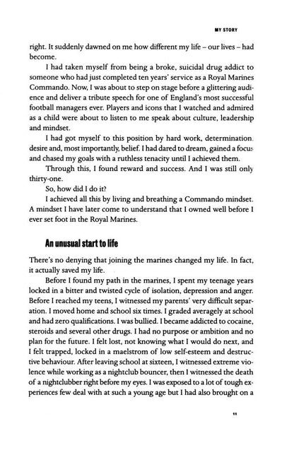 Ben Williams: Commando Mindset. Find Your Motivation, Realize Your Potential, Achieve Your Goals