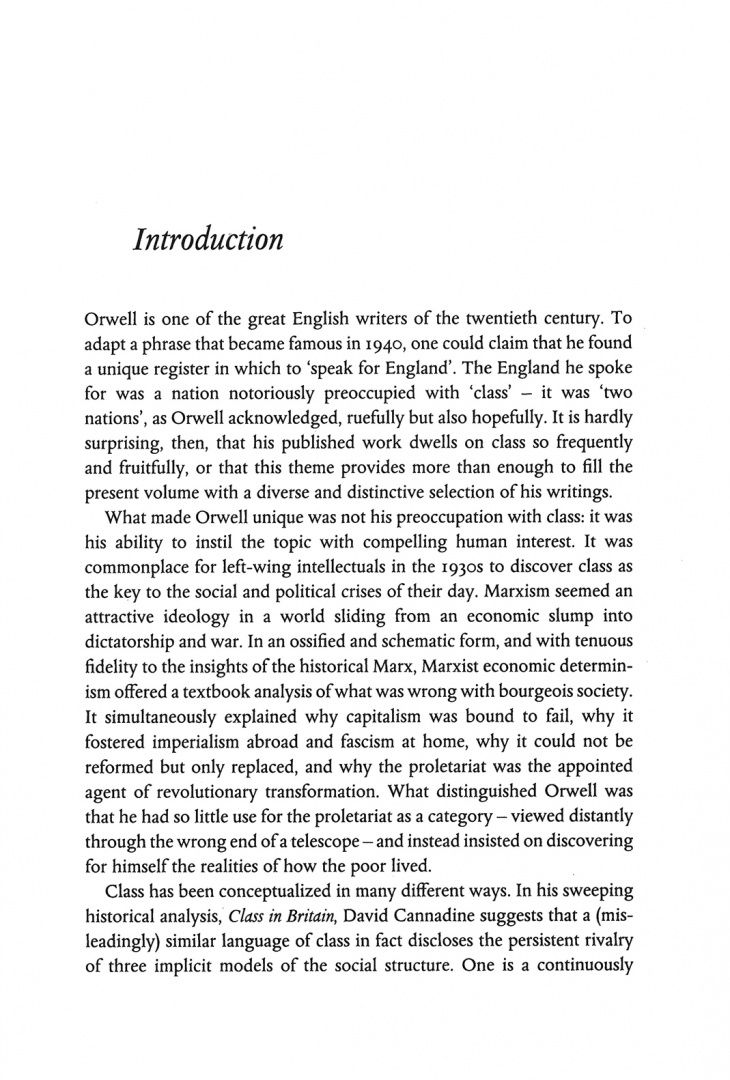 George Orwell: Orwell and the Dispossessed