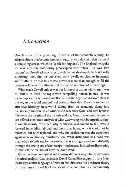 George Orwell: Orwell and the Dispossessed