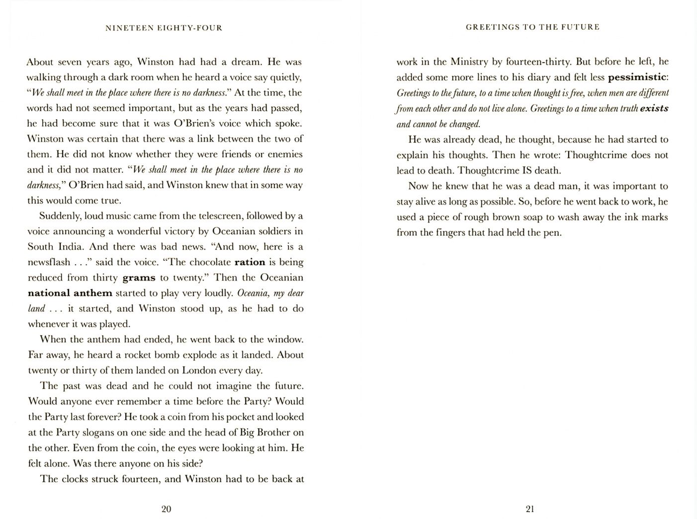 George Orwell: Nineteen Eighty-Four. Level 7 +audio
