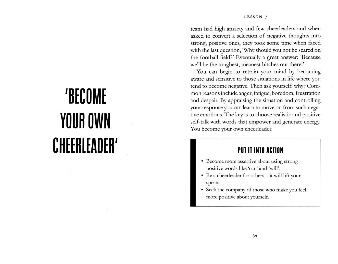 Bill Beswick: Changing Your Story. How To Take Control Of Your Life, Create Change And Achieve Your Goals