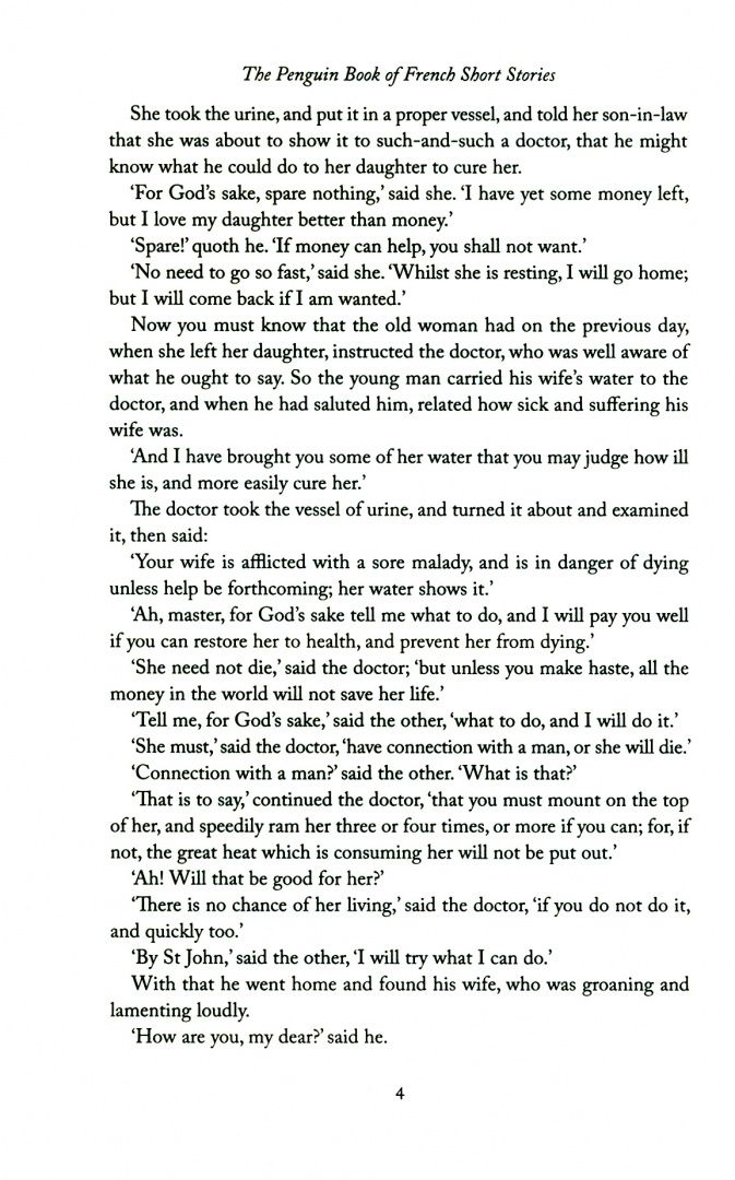 The Penguin Book of French Short Stories. Volume 1. From Marguerite de Navarre to Marcel Proust
