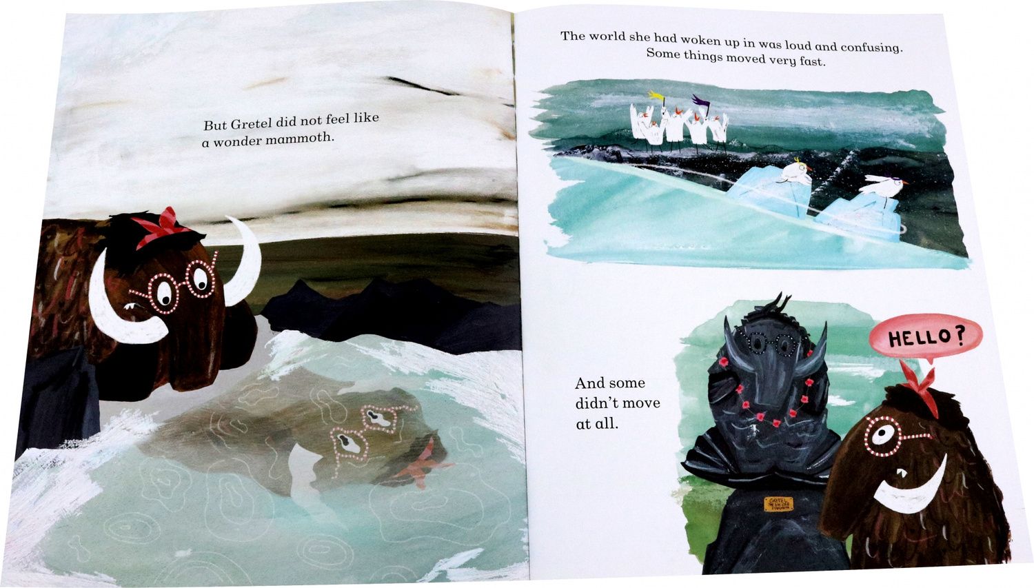 Kim Hillyard: Gretel the Wonder Mammoth. A story about overcoming anxiety