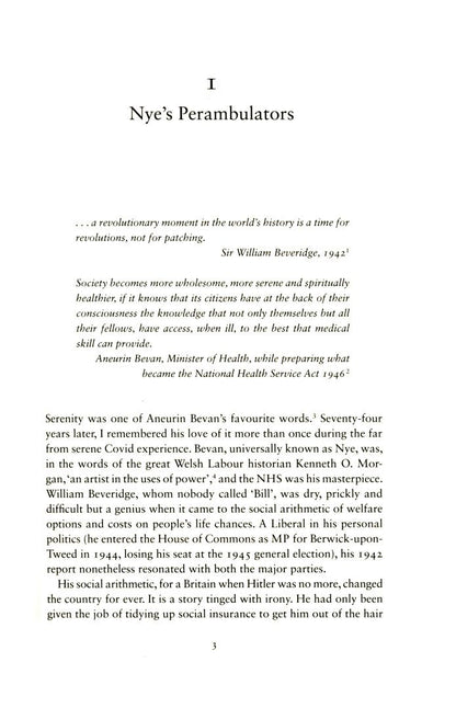 Peter Hennessy: A Duty of Care. Britain Before and After Covid