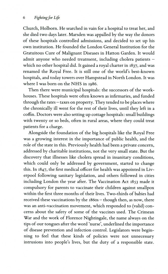 Isabel Hardman: Fighting for Life. The Twelve Battles that Made Our NHS, and the Struggle for Its Future