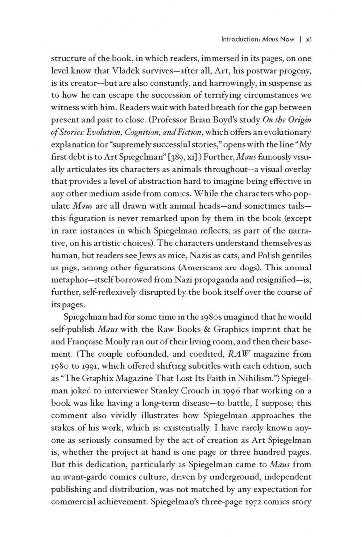 Art Spiegelman: Maus Now. Selected Writing
