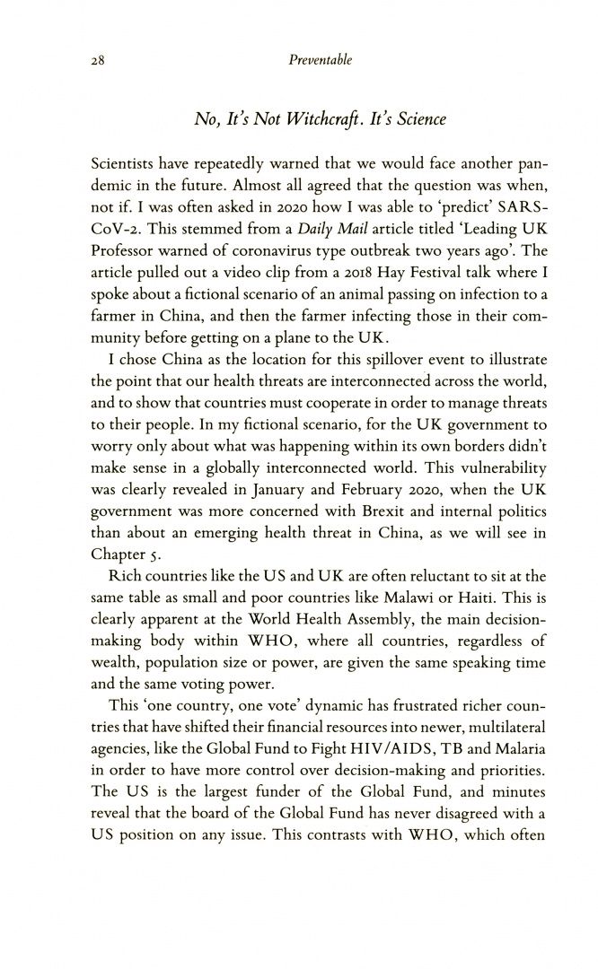 Devi Sridhar: Preventable. How a Pandemic Changed the World & How to Stop the Next One