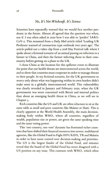 Devi Sridhar: Preventable. How a Pandemic Changed the World & How to Stop the Next One