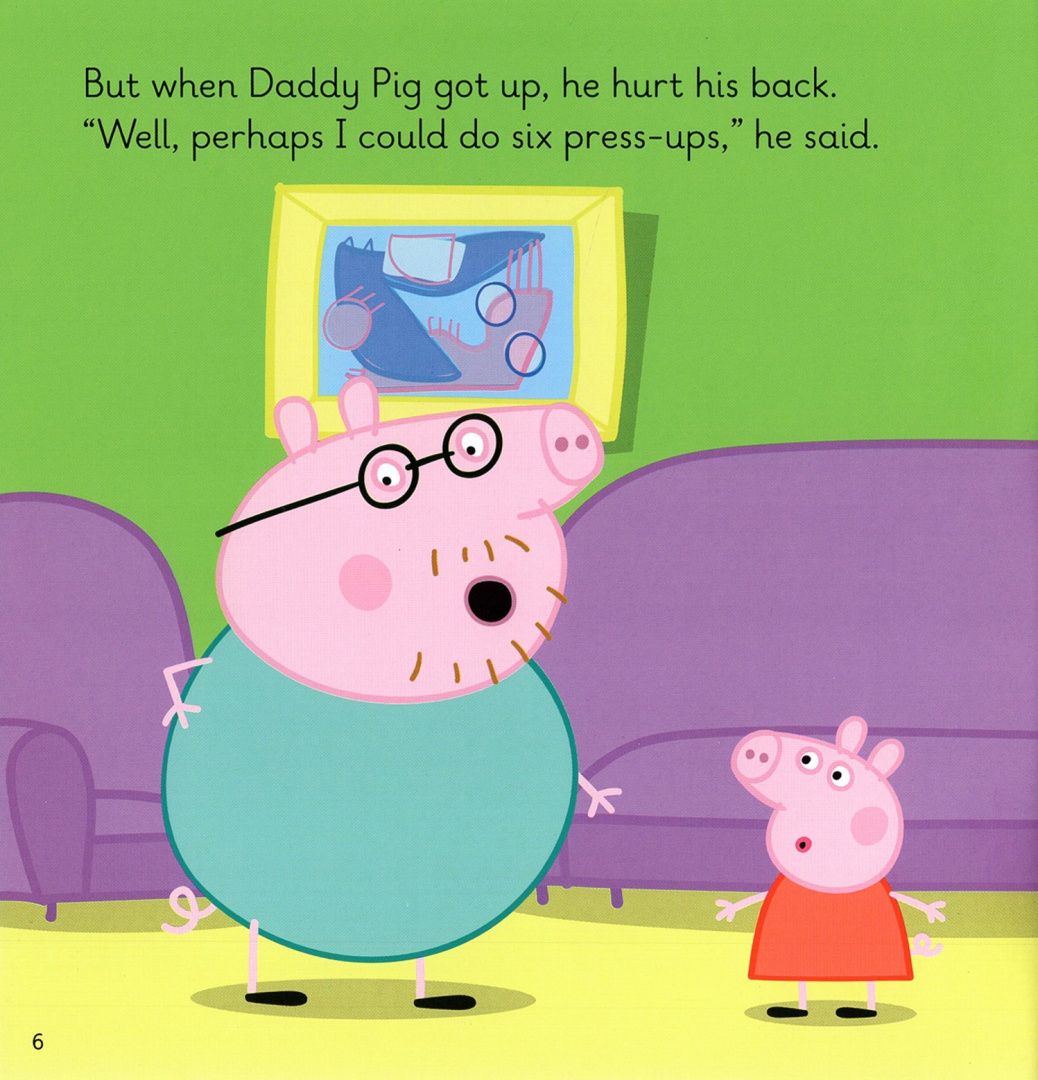 First Words with Peppa. Level 5. Daddy Pig Gets Fit