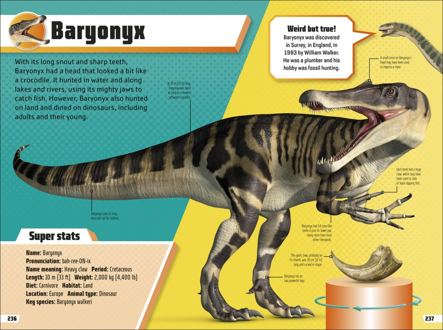 Catherine Saunders: Dinosaur Ultimate Handbook. The Need-To-Know Facts and Stats on Over 150 Different Species