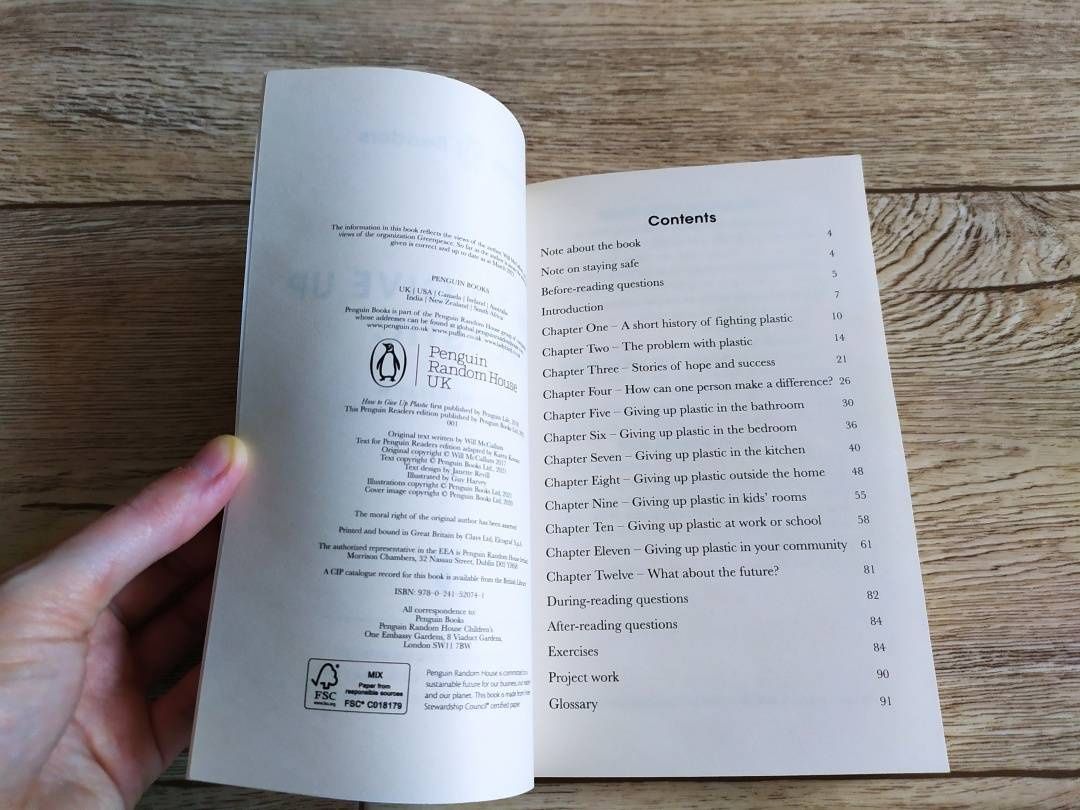 Will McCallum: Penguin Readers. Level 5. How to Give Up Plastic