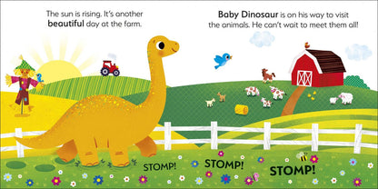Baby Dinosaur on the Farm