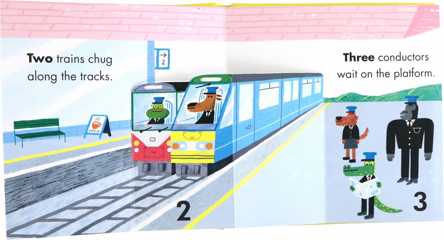 Pop-Up Vehicles. Let's Drive! A Book of Numbers