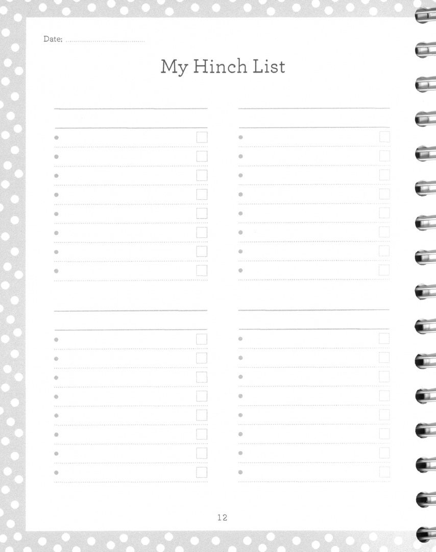 Hinch Mrs: Life in Lists