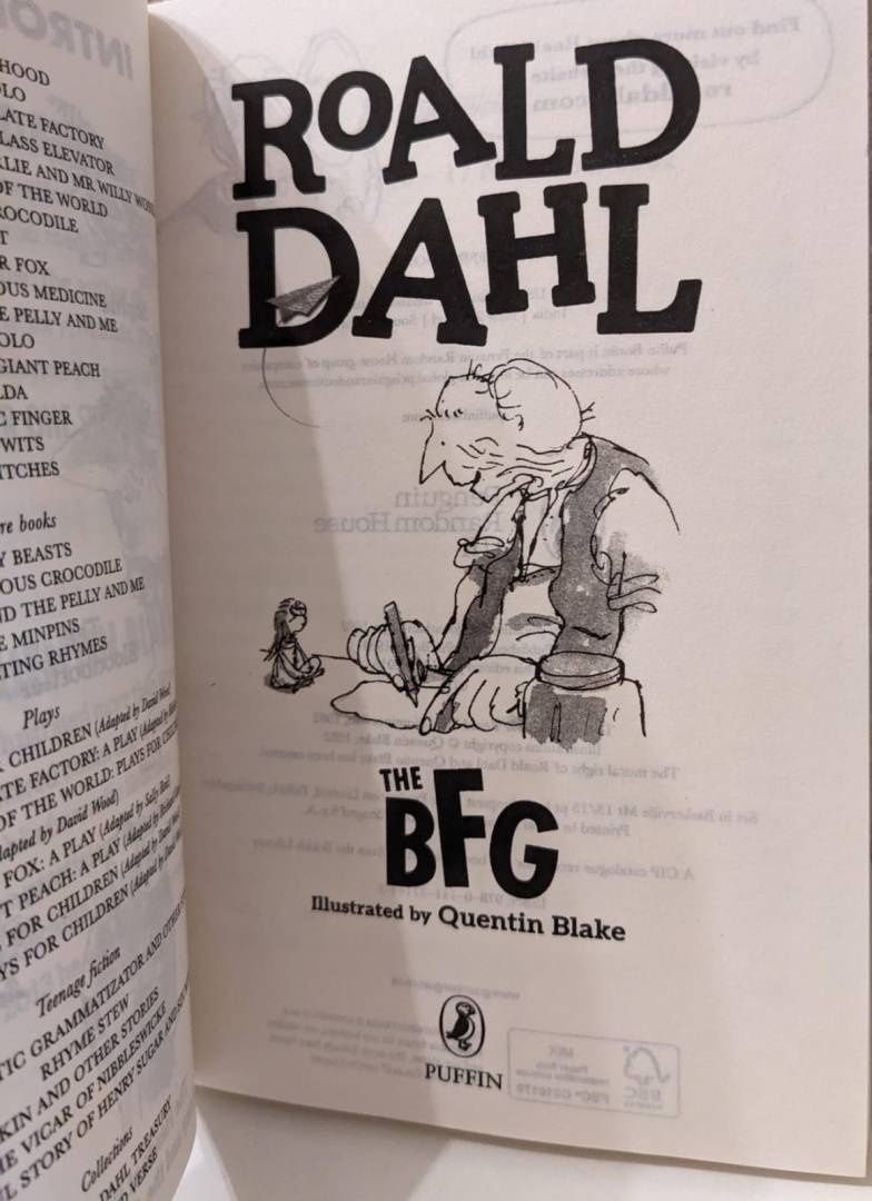 Roald Dahl: The BFG