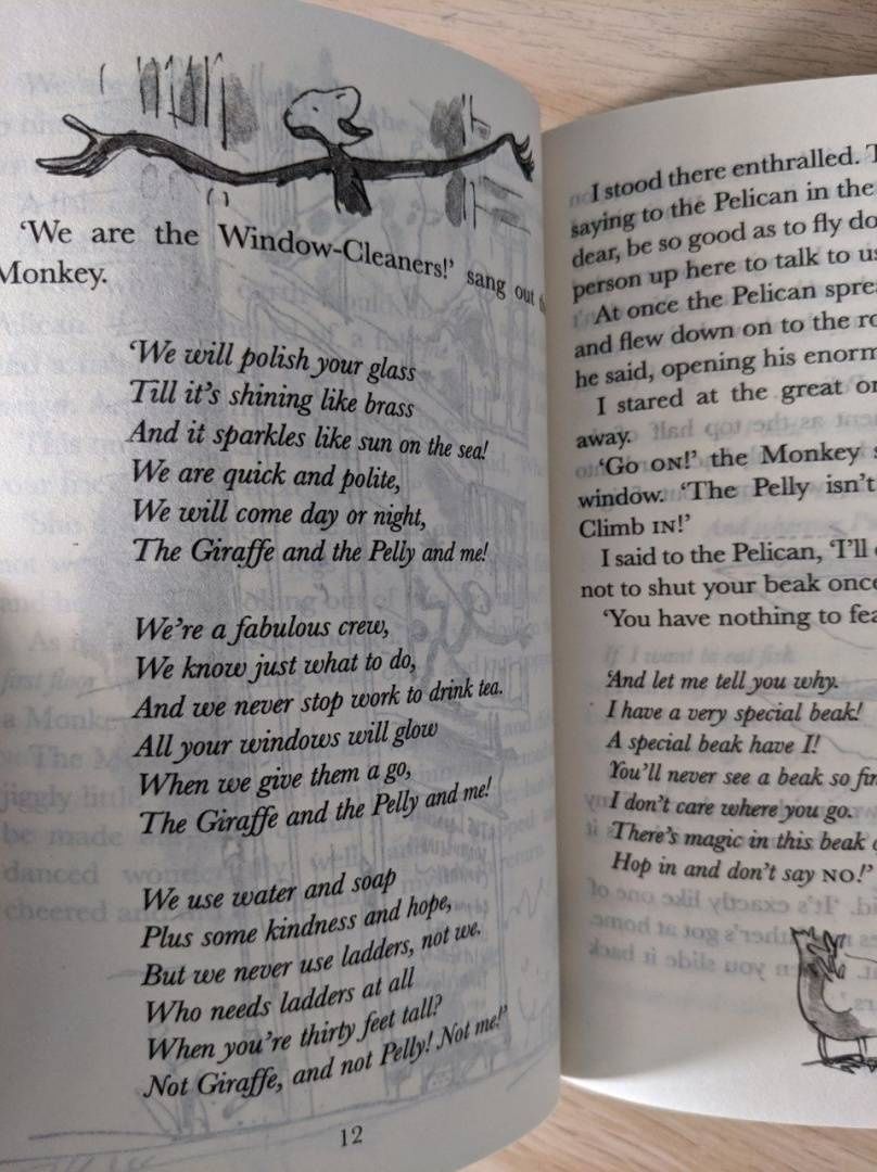 Roald Dahl: The Giraffe and the Pelly and Me