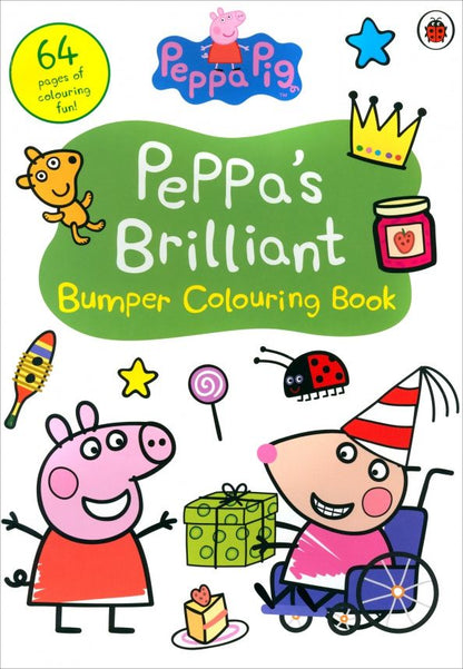 Peppa's Brilliant Bumper Colouring Book