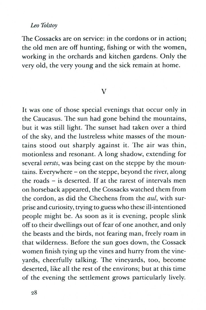 Leo Tolstoy: The Cossacks