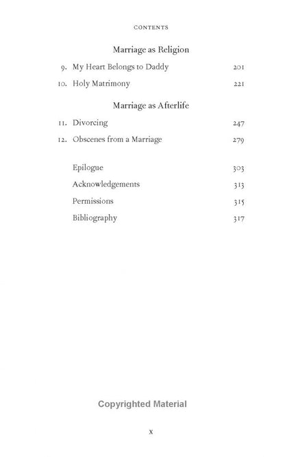 Devorah Baum: On Marriage