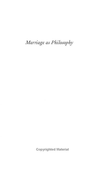 Devorah Baum: On Marriage