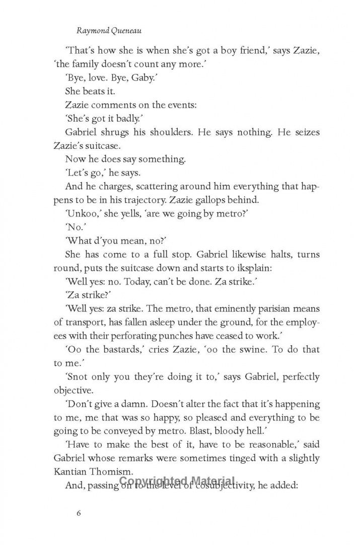 Raymond Queneau: Zazie in the Metro