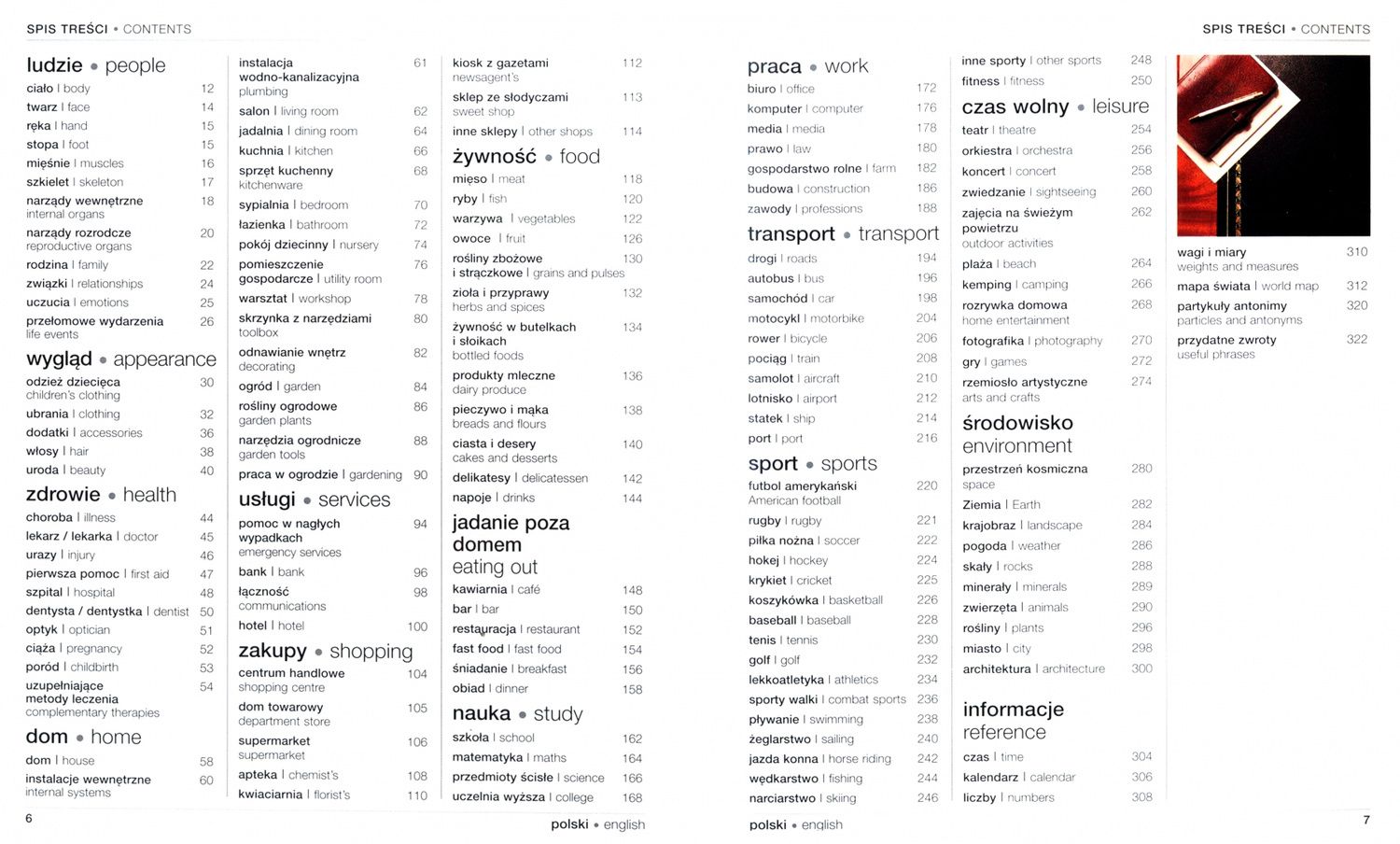 Polish English Bilingual Visual Dictionary