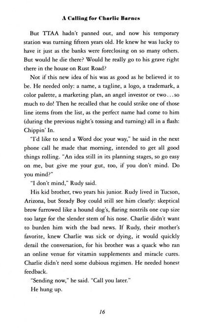 Joshua Ferris: A Calling for Charlie Barnes