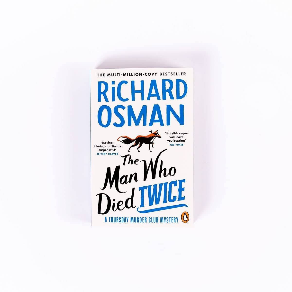 Richard Osman: The Man Who Died Twice (Richard Osman) Человек, который умер дважды (Ричард Осман) / Книги на английском языке