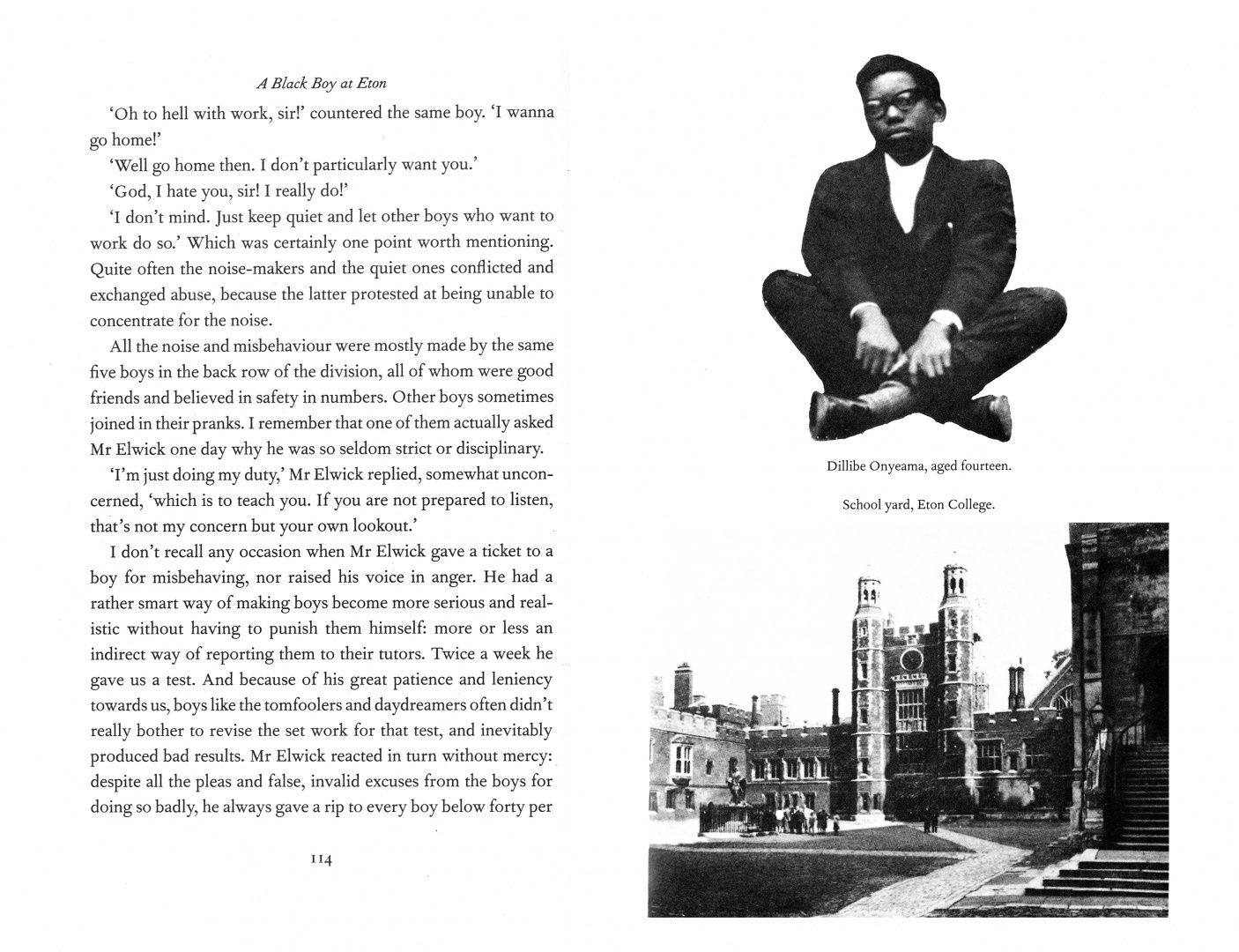 Dillibe Onyeama: A Black Boy at Eton